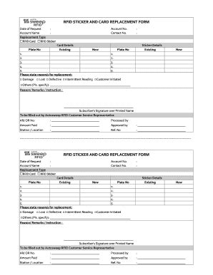 replacement rfid sticker|autosweep rfid card replacement.